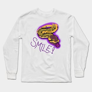 Smiling Lemonblast Ball Python 2 Long Sleeve T-Shirt